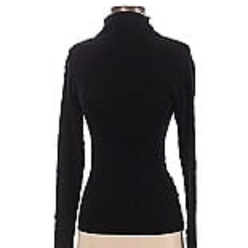 Uniqlo black mock neck size Small